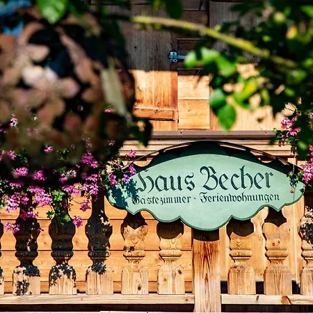 Gaestehaus Becher, Kreuth-point